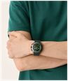 Aston Martin Thrill CRT Quartz Chronograph (42mm) Bertelli Green Dial / Bertelli Green Flex Strap MTRC2F602 - alternate view 4
