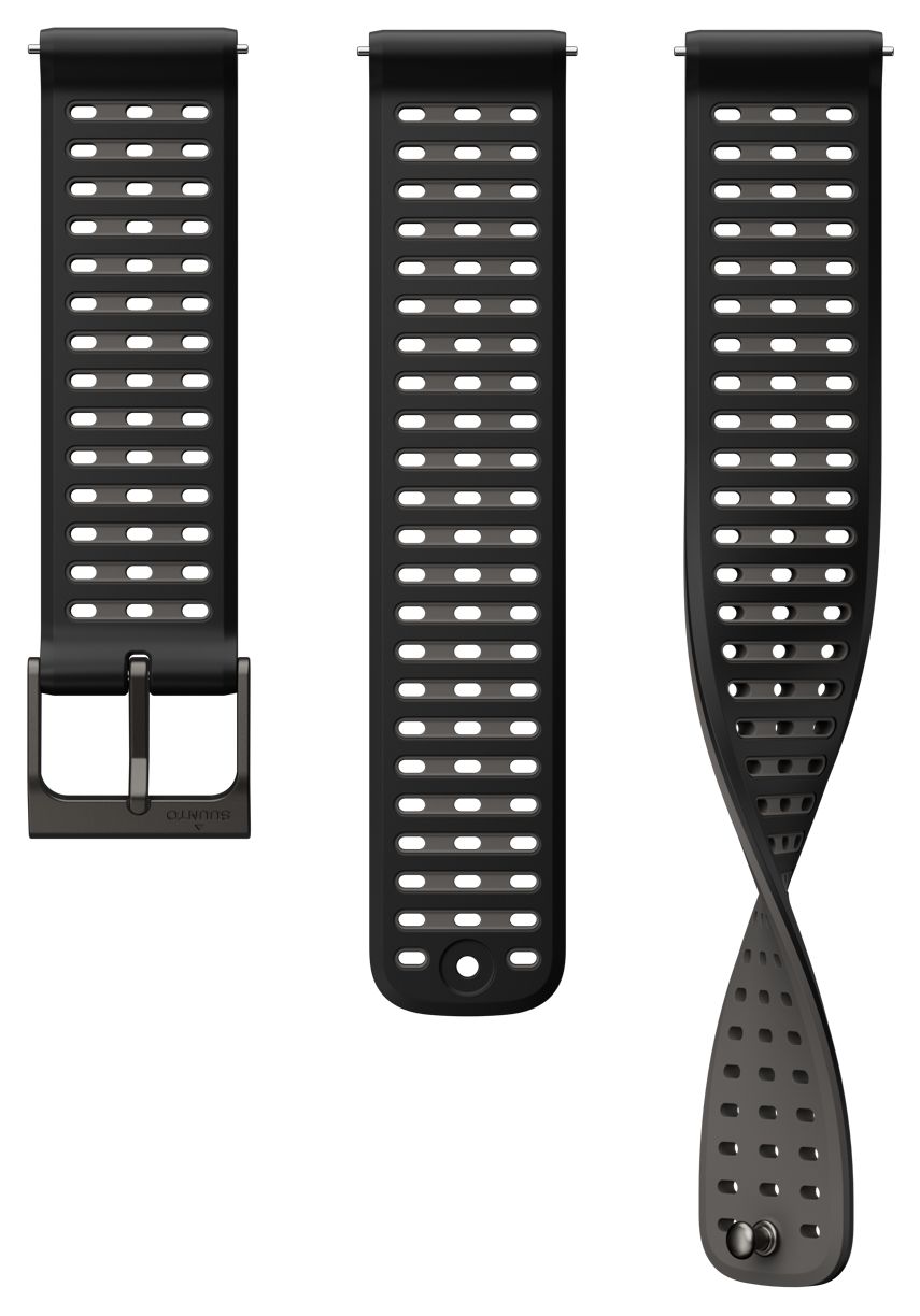 Suunto SS051215000 Athletic 9 All Black Silicone Strap – Watch