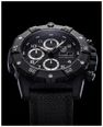 Luminox Master Carbon SEAL Auto Chrono 3880 Series (45mm) Black Dial / Black Technical Matrix Leather Strap Watch XS.3881 - alternate view 7