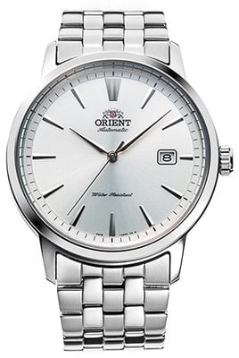 Orient Mechanical Contemporary (41.6mm) Silver Dial / Stainless Steel Bracelet RA-AC0F02S30B